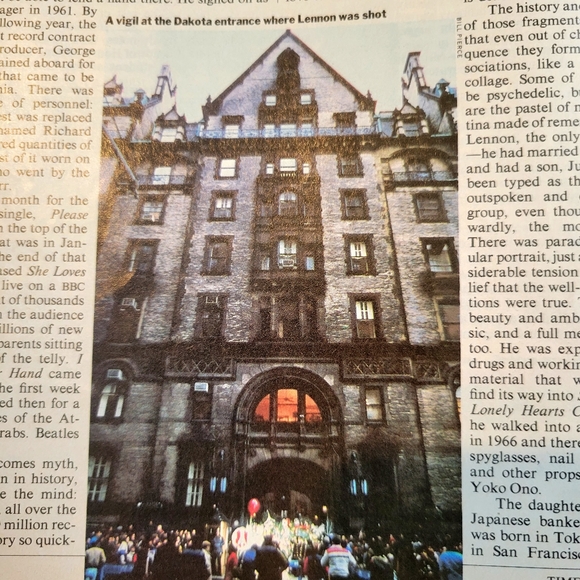 Copy Vtg 1980 John Lennon Time Magazine When the Music Died December 22, 1980 - Picture 11 of 14